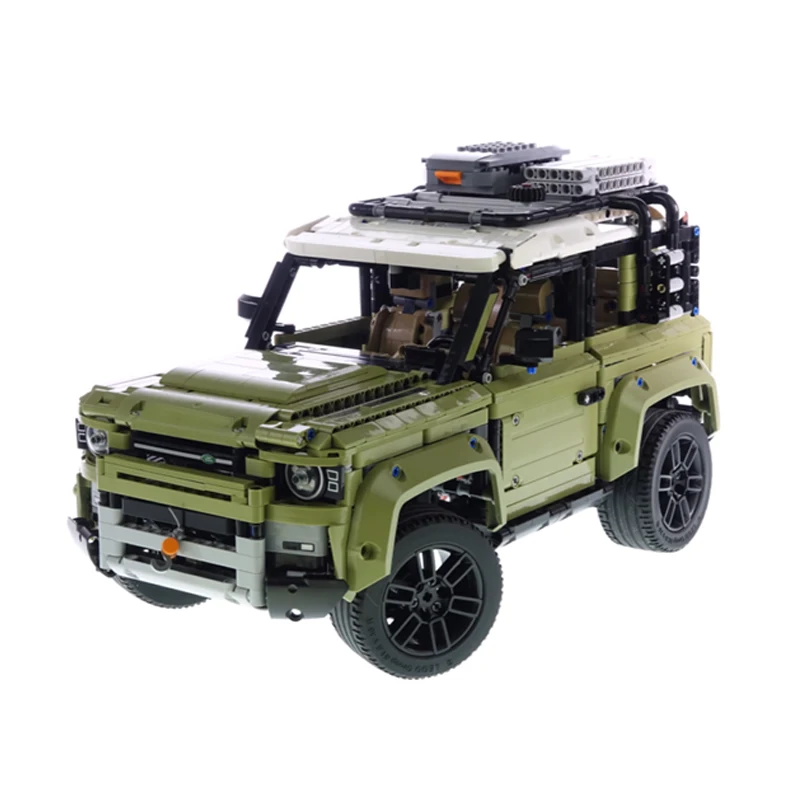 Новые Lepinblocks 93018 Land Rovers Defender, 2830 шт, совместимые с Technic 42110, строительные блоки, кирпичи, развивающие игрушки, подарки для мальчиков