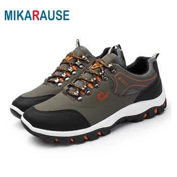 

Mikarause Brand Winter Sneakers Shoes for Men Outdoor Hiking Casual Shoes Man Non-slippery Running Walking Travel Comfort Shoes