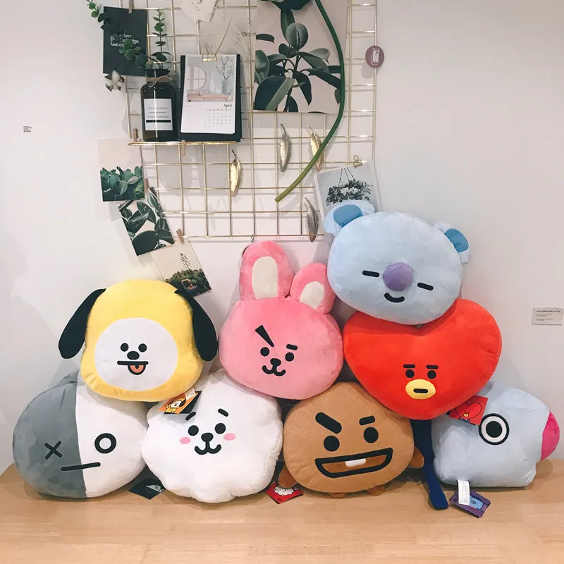 Милая подушка для животных плюшевая Kpop знаменитостей мягкие игрушки в форме