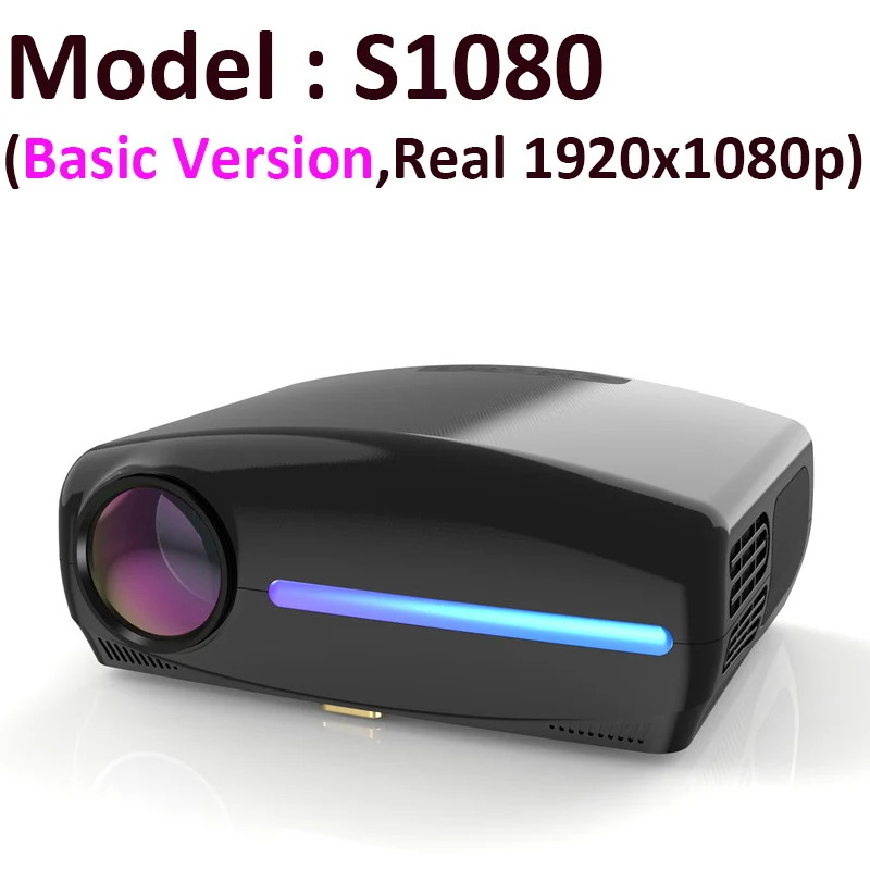 4k projector Smartldea S2 1920*1080P LED Projector, 4D Digital Keystone, Android 10 WiFi Optional, Full HD Smart Proyector,3D Home Beamer infocus projector Projectors