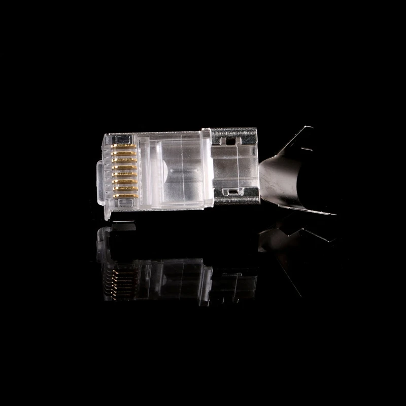 Compra Cable de red Modular RJ45 8P8C CAT7, conectores blindados, versión AWG23, 0,57mm, X6HA, 5 uds. oRKV8rVzR