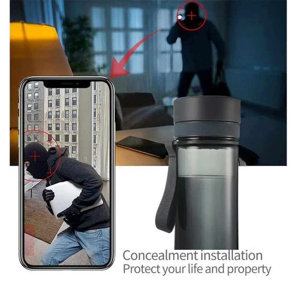 Портативная Мини wifi камера HD 1080P микро видео камера бутылка безопасности веб-камера вода беспроводная Спортивная камера видеокамера H7F1