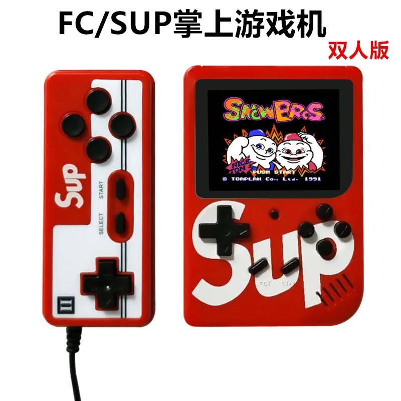 

Single Person Double Sup Game Console 400-in-1 Retro Nostalgic FC Handheld Arcade Handheld Game Console Classic Online Celebrity