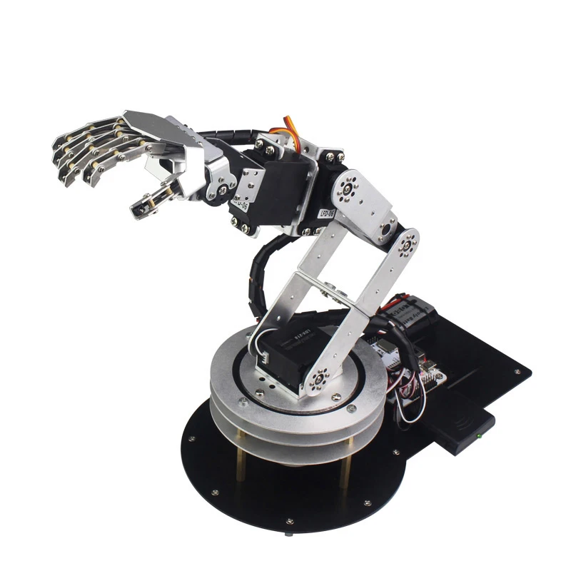 6-Dof Robot Arm Manipulator Kits for Arduino DIY Robotics Set Science Toy 