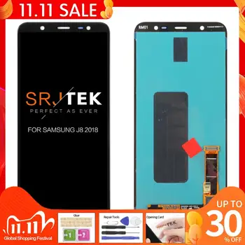 

100% SUPER AMOLED For Samsung J8 2018 LCD J810 Display Digitizer Touch Screen Sensor For SM-J810M J810F J810Y Replacement Parts