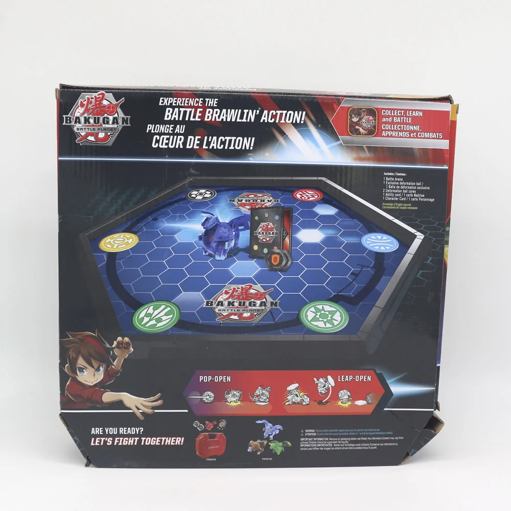 TAKARA TOMY BAKUGAN битва планета игрушки мяч Bakucore Spining Топ поединок игры игрушки драконид Brawlers стартовый пакет для детей - Цвет: arean