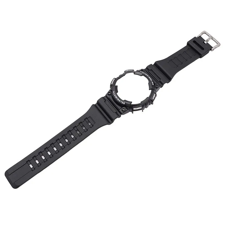 2 In1 Refit Silicone Wrist Band For Casio G-Shock AQ-S810W AQ-S810 watch Bracelet Strap for g-shock Case Protective Cover Frame