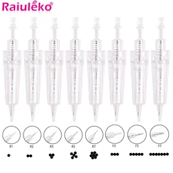 20pcs Bayonet Micro Needle Cartridge Needle for R1/R2/R3/R5/R7/F3/F5/F7 Micropigmentation Tattoo Makeup Eyebrow Lip Derma Tools