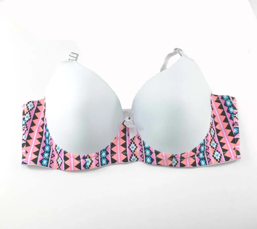 D03 белье бюстгальтер wonen цветочные кружева bralette сплошной большой груди размера