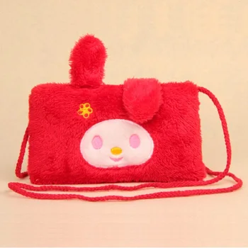 

Plush cartoon children handbags women shoulder cross-body money bags kids small phone pouch bolsos bolsas for baby girls boys