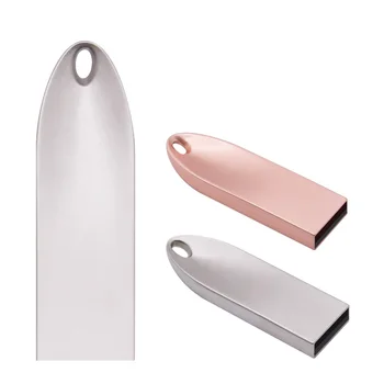 

New Style Metal USB Flash Drive 2.0 8G 16G 32GB 64GB Real Capacity Pendrive Usb Memory Disk wedding gifts(over 10pcs Free Logo)