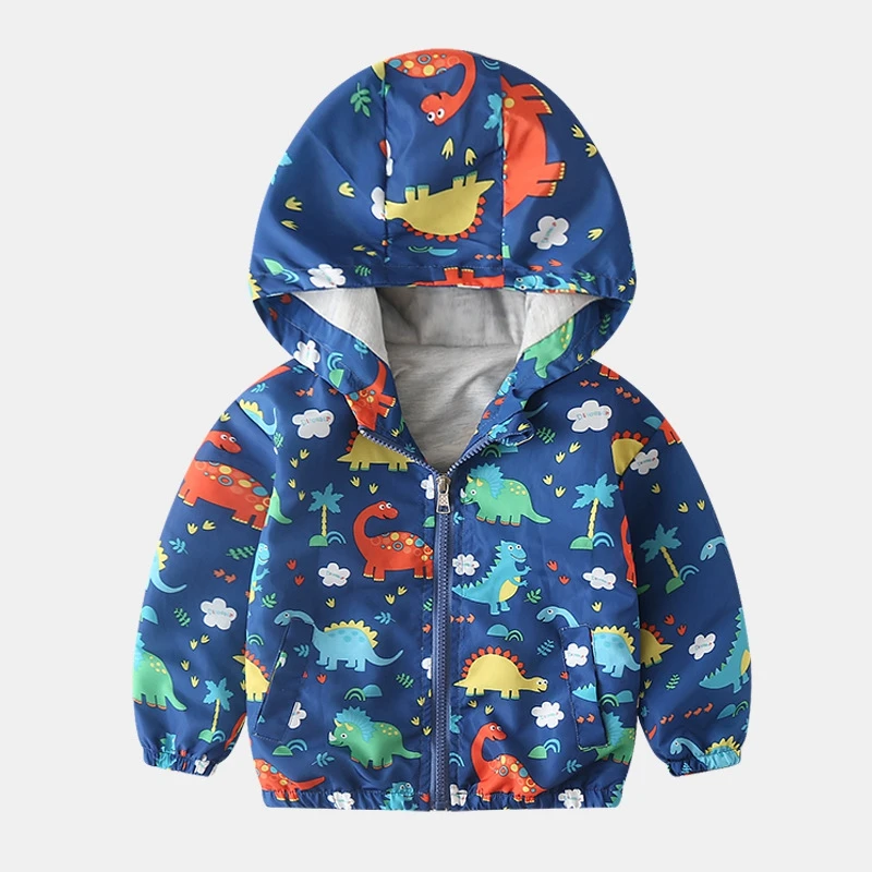 CROAL CHERIE Autumn Kids Boys Jacket Outerwear Coats Boys Kids Jacket For Girls Cartoon Car Printing  Children Clothing (9)