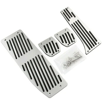 

Aluminum MT Pedal Covers For BMW E30 E36 E39 E46 E90 E91 E92 E93 E87 E84 LHD Accessori Auto Car Interior Brake Pedal