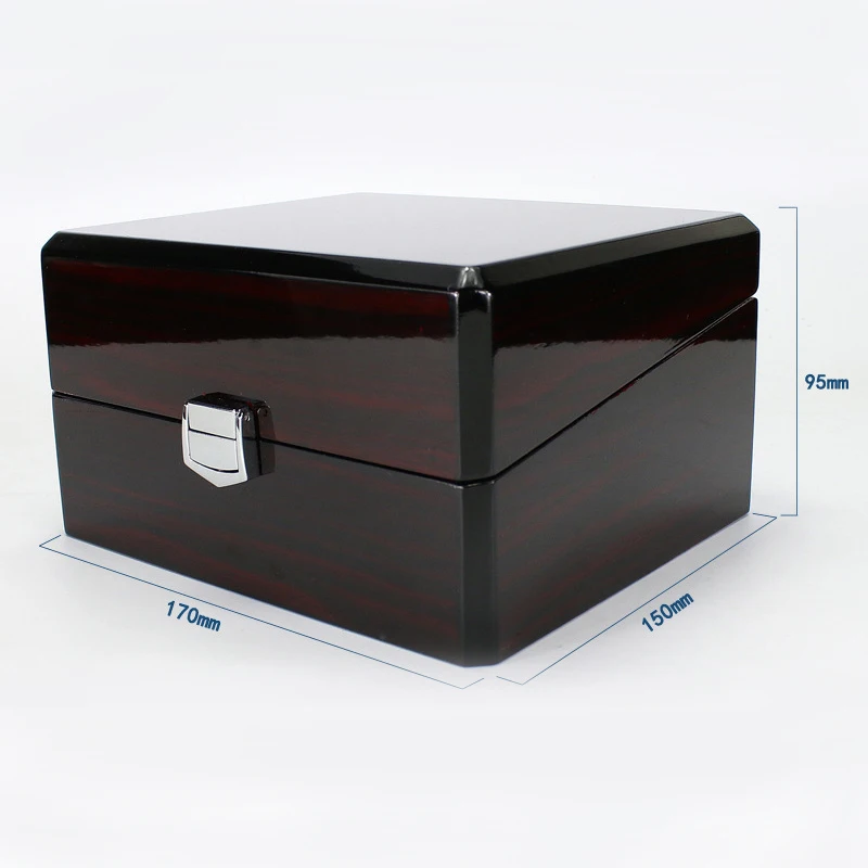 Shine Lacquered Wooden Box High-End Watch Box Jewelry Series Watch Storage Box Gift Box