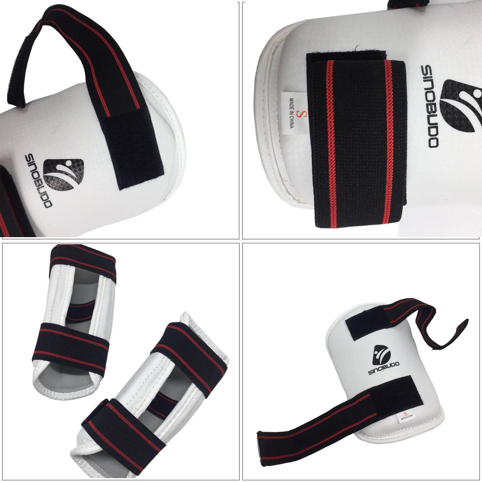 Taekwondo Equipment WTF ITF Protector Foream SINOBUDO Arm Guard Legging Geer Kicking Boxing Judo Karate Equipments martial arts protector set
