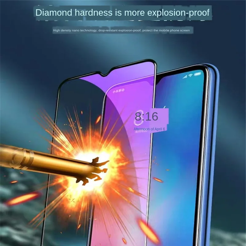 

Xiaomi PlayA3 A2 5 5c 5s mobile phone tempering film two layers of strong tempering film for screen printing