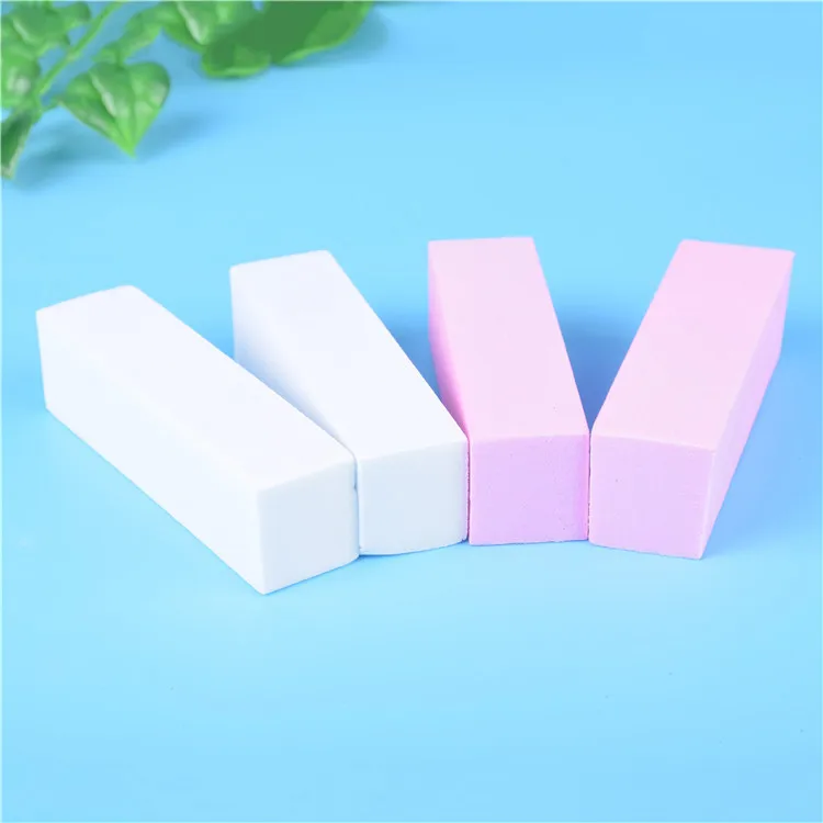 10Pcs/set Sanding Sponge Nail File Buffer Block for UV Gel Nail Polish DIY Nail Art Manicure Pedicure White Nail Buffers File