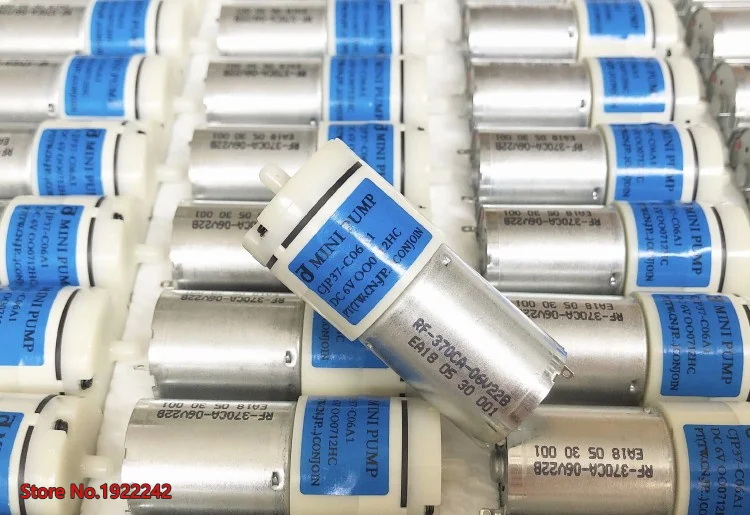 Абсолютно Новый CJP37-C06A1 6V 370 воздушный насос CJP37 2L/мин для медицинского