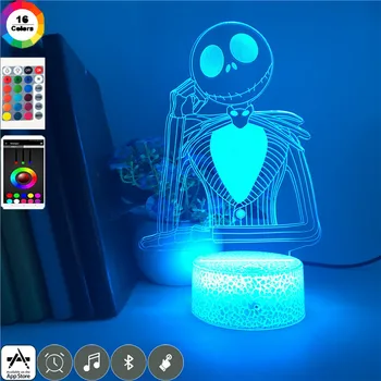 

SCARECROWMAN THE ANIMATION Table Lamp for Children Bedroom Decoration Study Event Prize Colors Change Night Light App Control