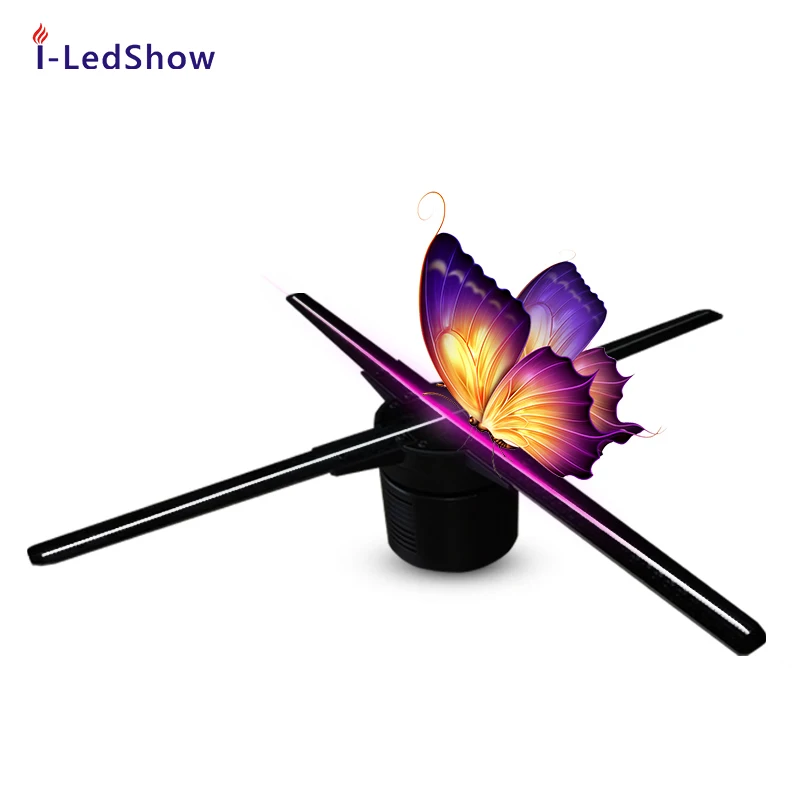 3D Hologram Fan Light with Wifi Control Advertising Display LED Holographic Imaging for Advertisement | Освещение