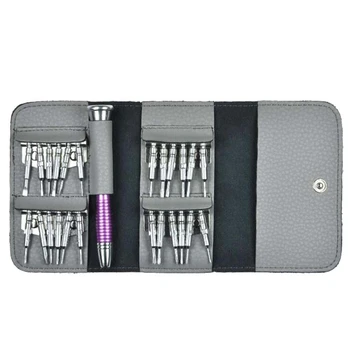 

25 in 1 Screwdriver Set Opening Portable Precision Opening Repair Wallet Tools Kit for Iphone Phone Camera Watch