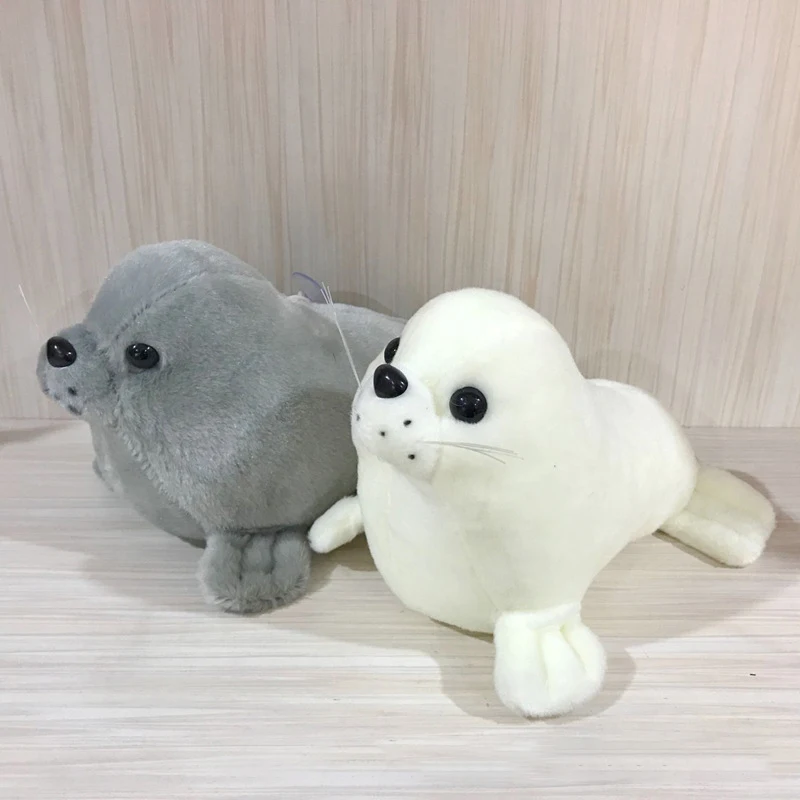 

New plush seal toy doll comfortable sleep cute seal pillow marine stuffed animal plush toy children birthday gift 26CM
