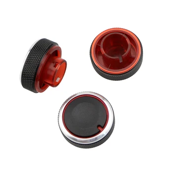 

Daefar Car Air Conditioning Knob AC Knob Heat Control Switch Button Knob for Nissan X-Trail Qashqai Car Accessories