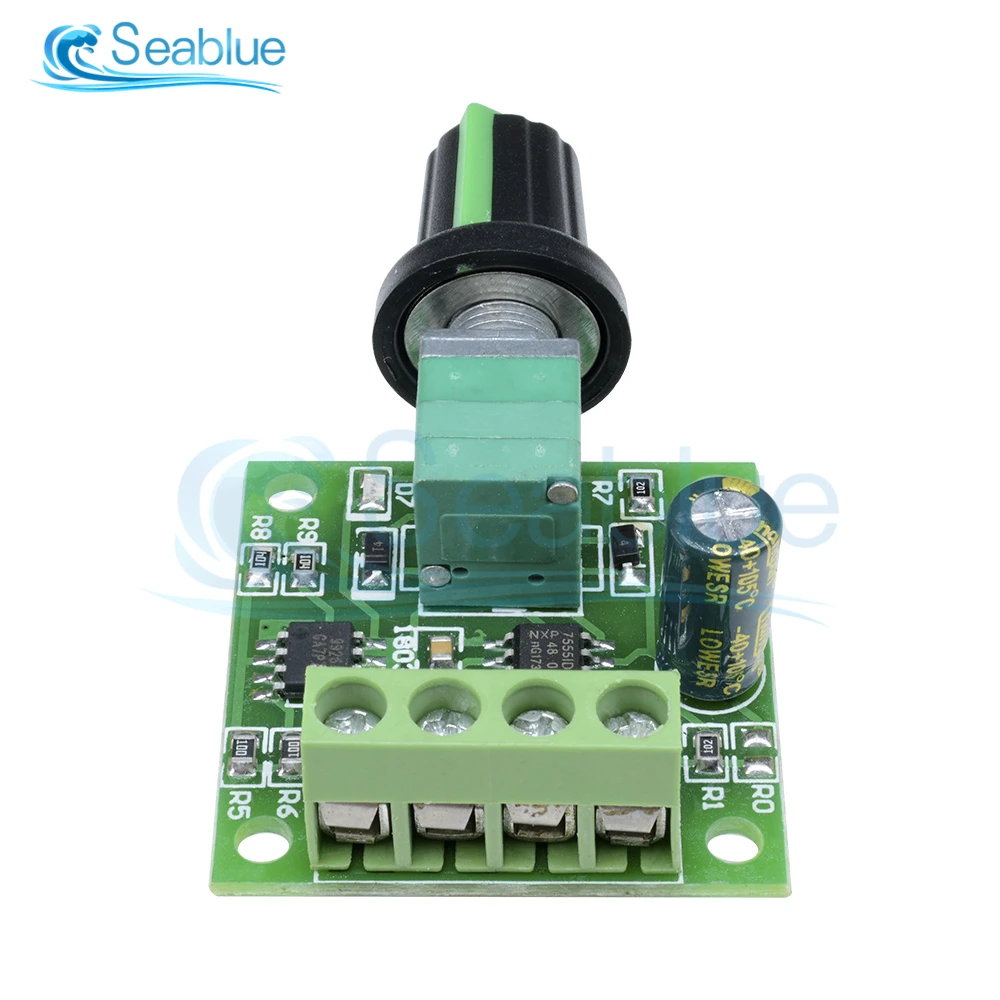 DC 1.8V 3V 5V 6V 12V 2A 30W PWM Motor Speed Controller Low Voltage Motor Speed Control Switch PWM Adjustable Drive Module for Dc Motor Speed Controller,Motor Speed Controller,Electric Motor Speed Controller