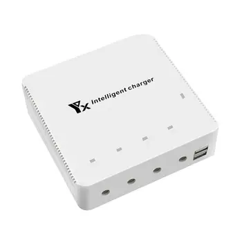 

6 in 1 Battery Charger 5V 3A USB Charging Adapter for Xiaomi Fimi X8 SE RC Drone Accessories With 2 Charge Mode Battery Portect