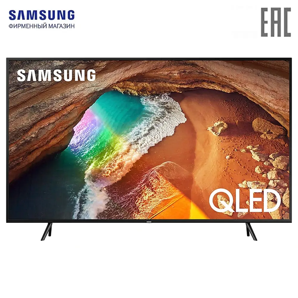Телевизор Samsung 4K Smart TV QE49Q60RAUXRU | Электроника