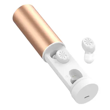 

B9 with power display digital display pull touch 5.0 binaural wireless headset portable Earpiece Electronic Gifts