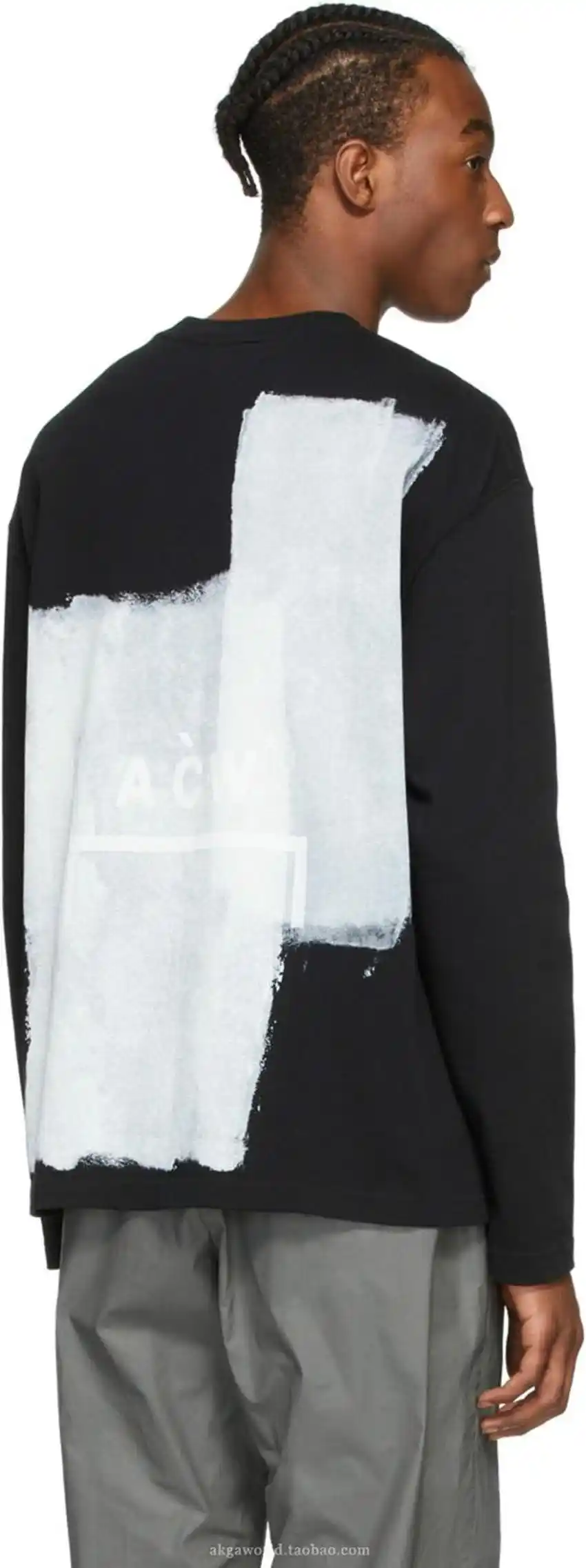a cold wall block painted tee