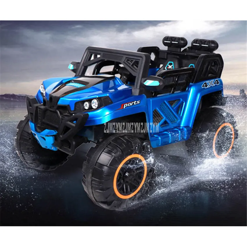 Four Big Wheel Design Kids Children's Off-road Electric Vehicle Car Remote Control For 1-3-9 Years Old Baby Toy Car Can Drive