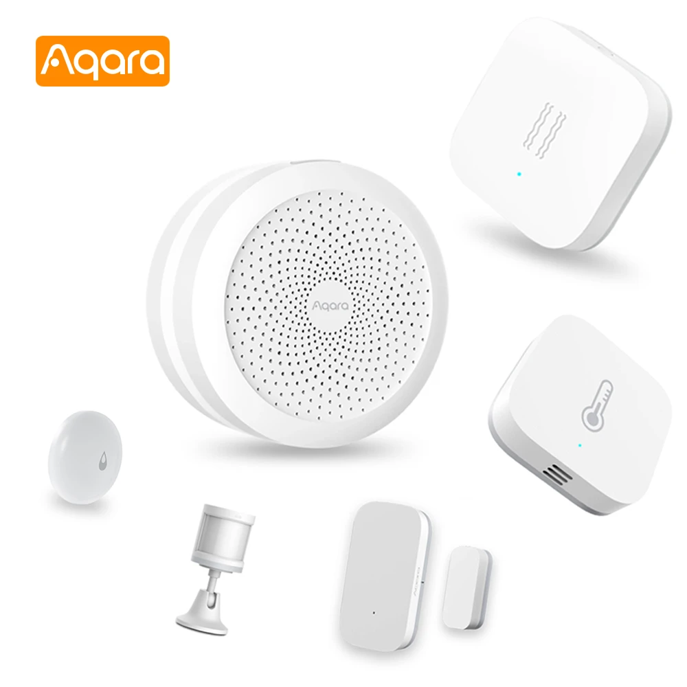 Aqara Window Door Sensor Temperature Sensor Vibration Sensor Movement Sensor Human Body Motion Sensor Zigbee 3.0 Homekit