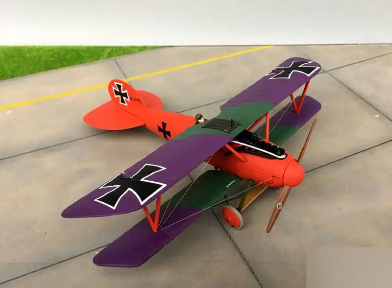 CORGI Albatros DV 2059/17 Манфреда фон рихтофен JAGDGESSCHWADER1 MARCKEBEKE AIRFLIELD Бельгия 1/48 литье под давлением модель самолета