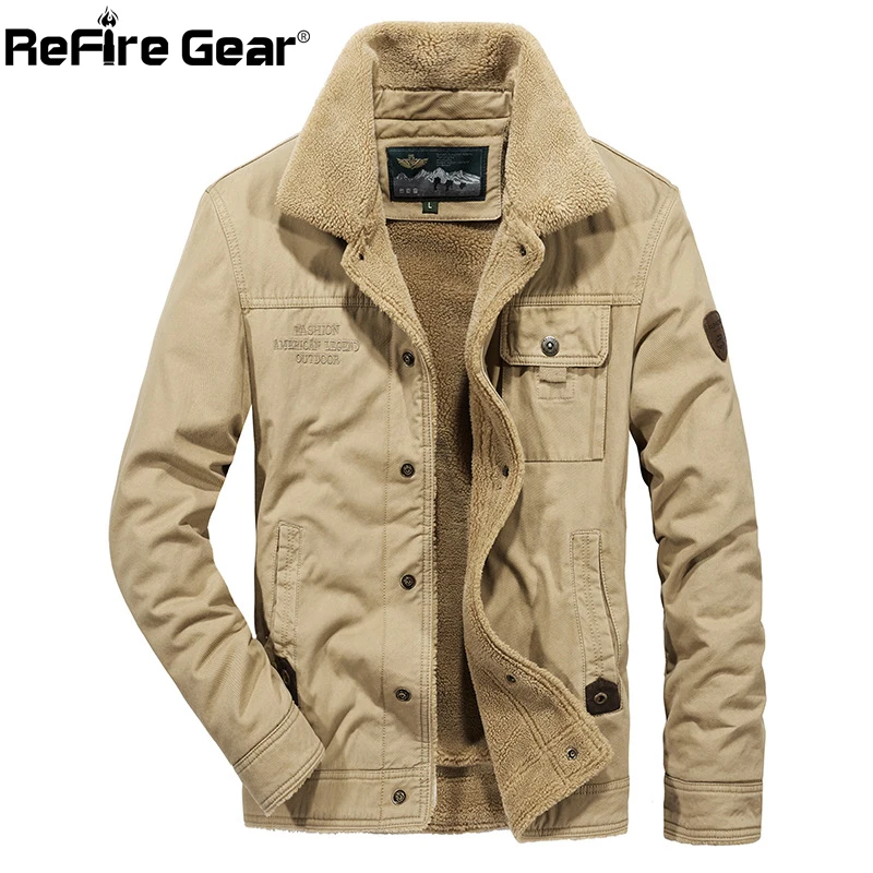 Куртка ReFire Gear Мужская Флисовая тактическая теплая армейская куртка в стиле