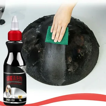 

Household Stainless Steel Surface Cleaners Rust Remover for Pots Pans BBQ Grill Mat Rim F-Best
