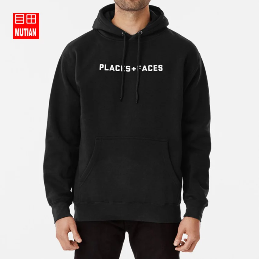 Faces Black hoodies sweatshirts places 