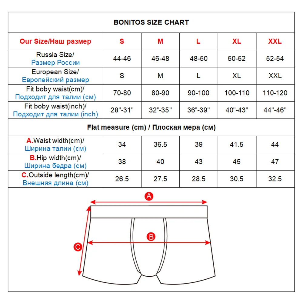 Boxer Shorts Men Cotton Underwear