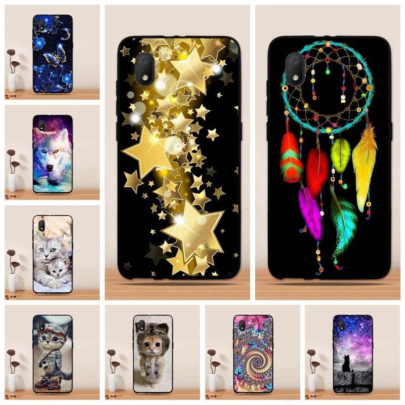 Чехол для Aalcatel 1A 1B 2020 силиконовый мягкий чехол телефона из ТПУ Alcatel задняя крышка