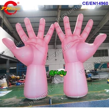 Гигантский надувной ручной воздушный шар для наружной рекламы, художественный дисплей, гигантские надувные модели рук