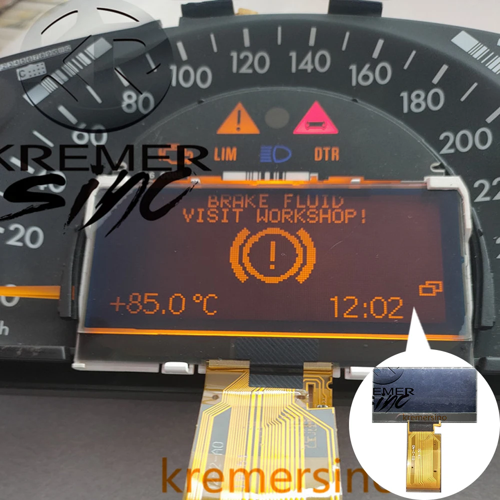 w203 instrument cluster lcd display factory