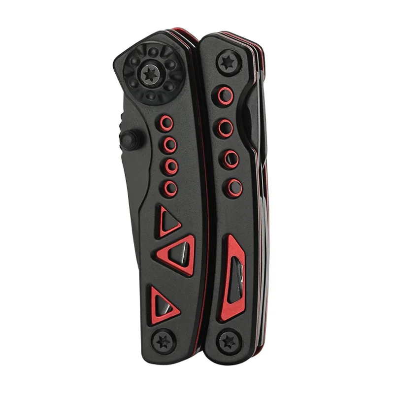 

Outdoor EDC folding tool pliers with mountaineering buckle portable mini multifunctional pliers