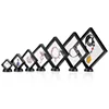 Transparent Film Jewelry Packing Box Suspended Ring Earrings Display Stand Holder Coin Collection Gems Storage PET Membrane Case ► Photo 3/6