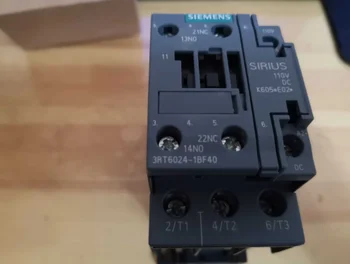 

1PCS Siemens 3RT6024-1BF40 3RT60241BF40 Contactor DC110V -New
