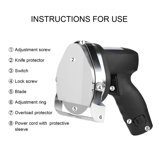 Sült Hús Szeletelő Kereskedelmi Elektromos Kebab Kés Shawarma Cutter Kézi Bbq Beaf Cutting Gép Gyro Eu Us Dugó - Image 4