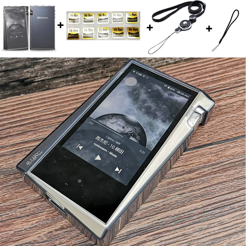 For Iriver Astell&ampKern A&ampnorma SR15 Soft TPU Protective Skin Case Cover + Front and Back Screen Protector Tempered Glass | Мобильные