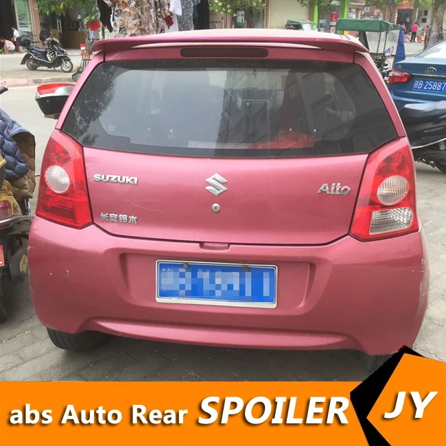 Для SUZUKI Alto спойлер 2008-2017 Высокое качество ABS Материал заднее крыло автомобиля