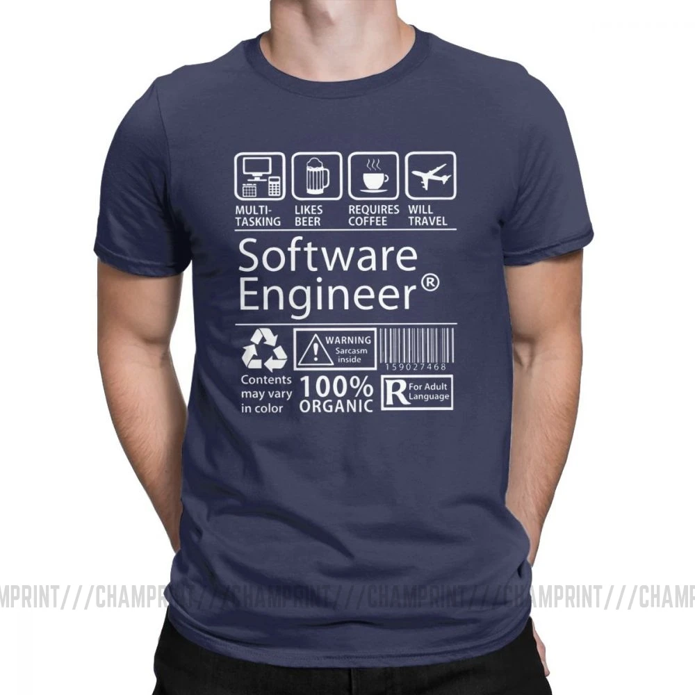 Футболка для программистов, программистов, мужчин, есть код сна, повтор, программист, разработчик, потрясающие хлопковые футболки, футболка размера плюс, топы - Цвет: Тёмно-синий
