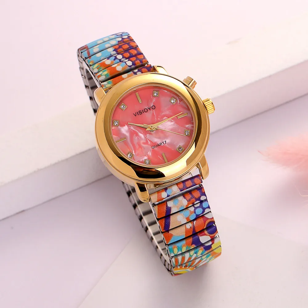 Womens Watch, Digital Watch, Digital Alarm Clock-French Talking Watch with Alarm for Ladies